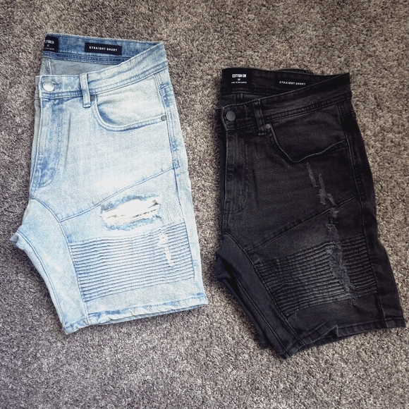 Cotton On Moto Straight Shorts - Picture 8 of 9